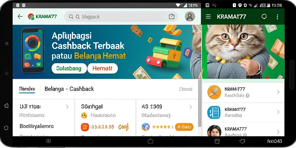 Antarmuka KRAMAT77 yang sederhana dan menarik untuk pengguna.